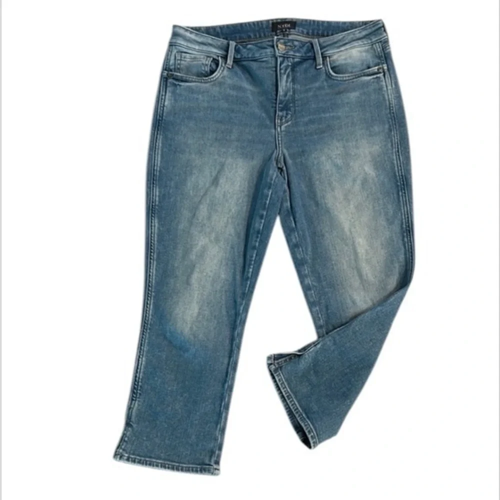 NYDJ crop jeans quinta size 8